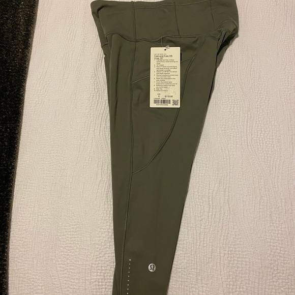 lululemon athletica Pants - Lululemon Fast and Free HR Crop 19”